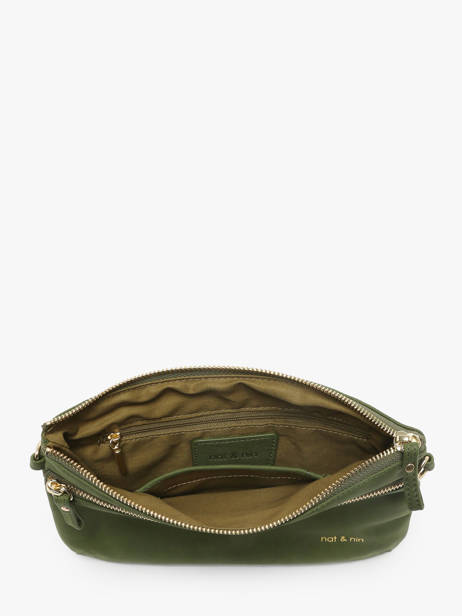 Sac Bandoulière Vicky Cuir Nat et nin Vert vintage VICKY vue secondaire 3