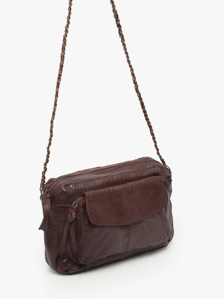 Sac Bandoulière Naina Cuir Pieces Marron naina 17087872 vue secondaire 1
