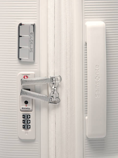 Valise Rigide Extensible Image Samsonite Beige image 154692 vue secondaire 1