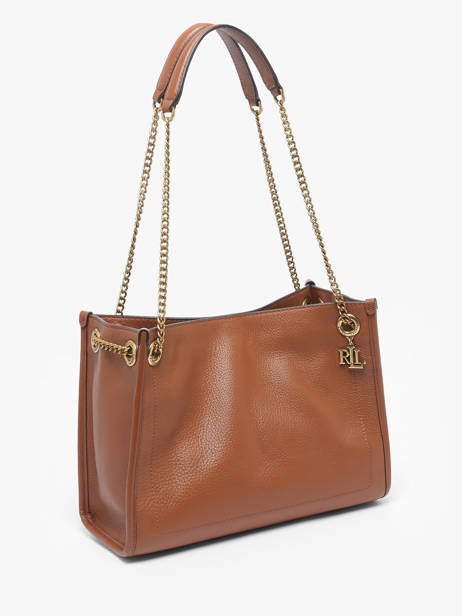 Sac Porté épaule Bradley Cuir Lauren ralph lauren Marron bradley 31980173 vue secondaire 2
