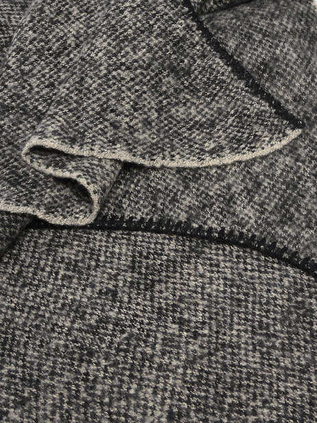 Écharpe Pieces Gris pyron 17076047 vue secondaire 1