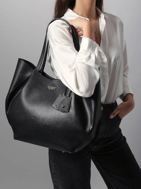 Shoulder Bag Amorette Guess Black amorette BG789824 other view 1