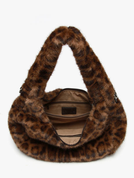 Sac Porté épaule Fur Fourrure Miniprix Marron fur 6542 vue secondaire 1