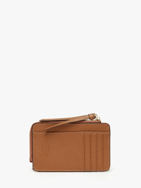 Porte-cartes Cuir Crinkles Marron caviar 14318