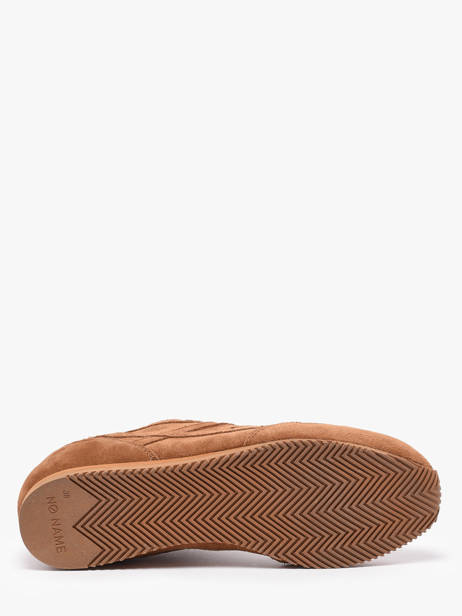Sneakers En Cuir No name Marron women ERA904CA vue secondaire 4