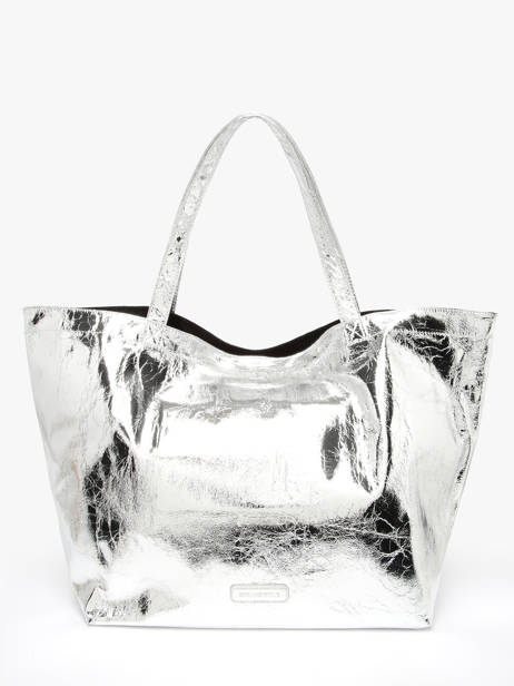 Sac Cabas Rsg Métallisé Karl lagerfeld Argent rsg A4W50054 vue secondaire 3