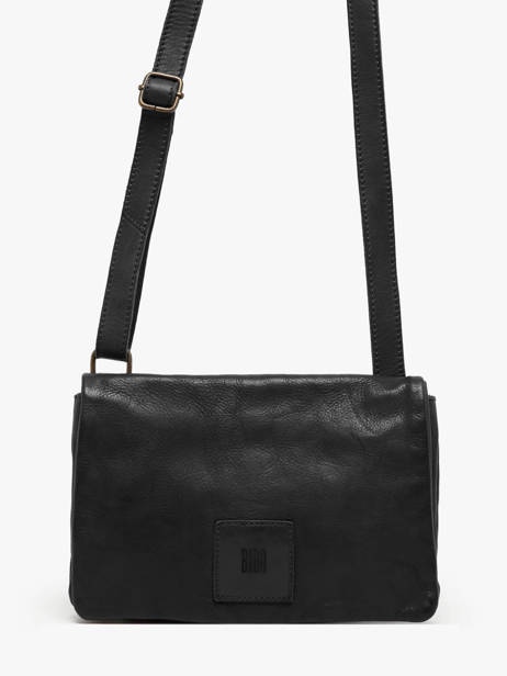 Sac Bandoulière Heritage Cuir Biba Noir heritage BT33 vue secondaire 1