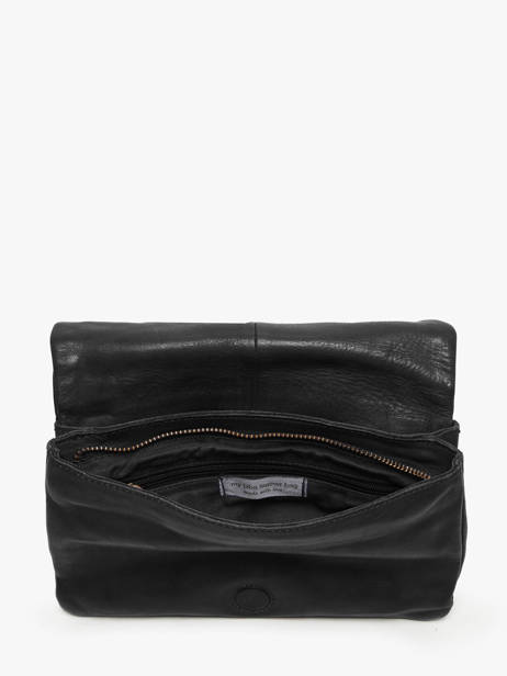 Sac Bandoulière Heritage Cuir Biba Noir heritage BT33 vue secondaire 2