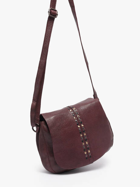 Sac Bandoulière Heritage Cuir Biba Violet heritage HAK2L vue secondaire 1