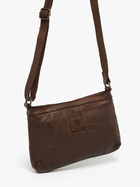 Sac Bandoulière Heritage Biba Marron heritage BT37 vue secondaire 1