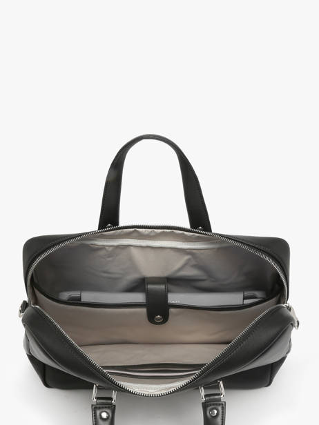 Porte Documents (main) 2 Compartiments Arthur & aston Noir walter 3 vue secondaire 2