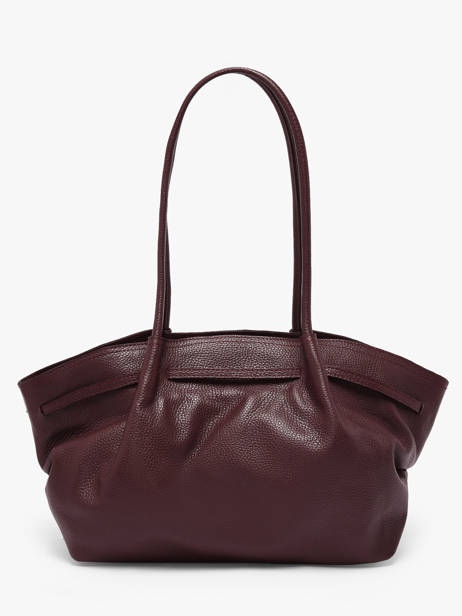 Sac Porté épaule Caviar Cuir Milano Rouge caviar CA25062 vue secondaire 3