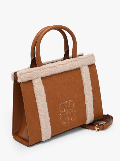 Sac Porté Main Brit Laurent david Marron ld bags 987 vue secondaire 1