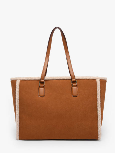 Sac Porté épaule Brit Laurent david Marron ld bags 988 vue secondaire 3