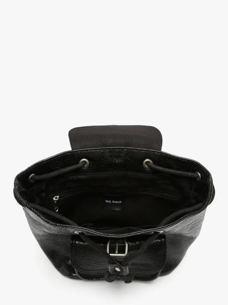 Sac à Dos Paul marius Noir eclipse BAROUECL vue secondaire 2