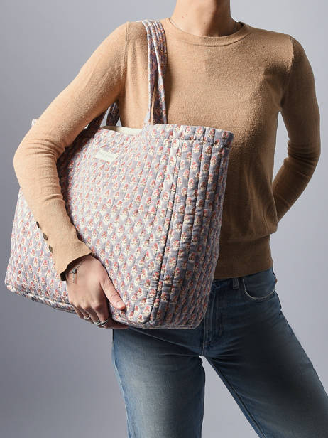 Sac Porté épaule Floral Coton Bindi atelier Multicolore floral MS vue secondaire 1