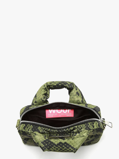 Sac Bandoulière Cobra Polyester Recyclé Wouf Vert cobra BM250019 vue secondaire 2