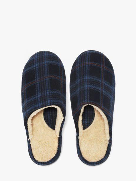 Chaussons Isotoner Blue men 98032