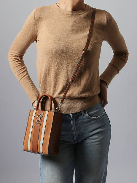 Crossbody Bag Erenia Leather Guess Brown erenia SB783875 other view 1