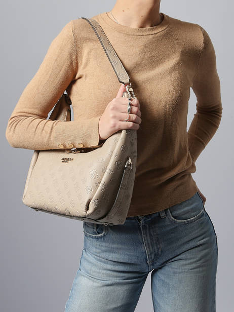 Shoulder Bag Phoebe Guess Beige phoebe PD966502 other view 1