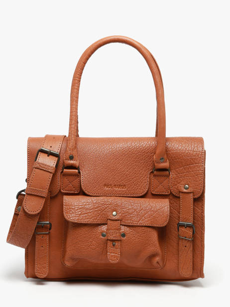 Shopper Vintage Leather Paul marius Brown vintage M