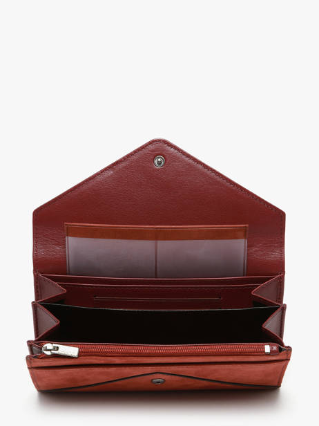 Wallet Leather Yves renard Orange nubuck 26839 other view 1