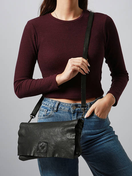 Shoulder Bag Heritage Leather Biba Black heritage BT5 other view 1