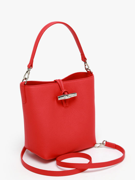 Longchamp Le roseau Messenger bag Red