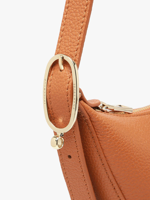 Longchamp Le foulonné Messenger bag Brown