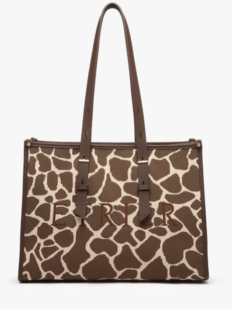 Shoulder Bag Safari Etrier Brown safari ESAI160L other view 4