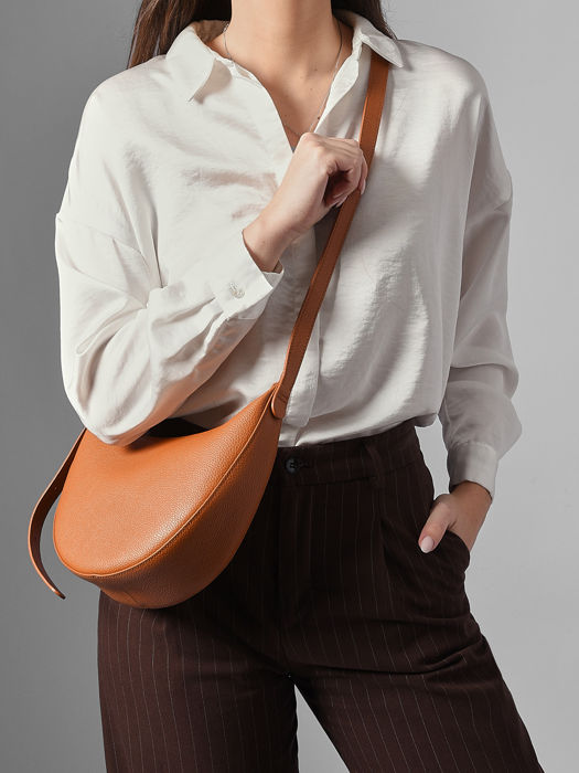 Longchamp Le foulonné Messenger bag Brown