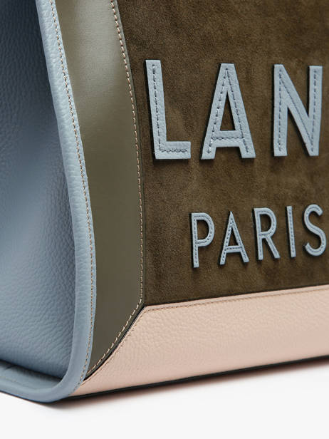 Shoulder Bag Cabas D'ete Leather Lancel Multicolor cabas d'ete A13369 other view 3