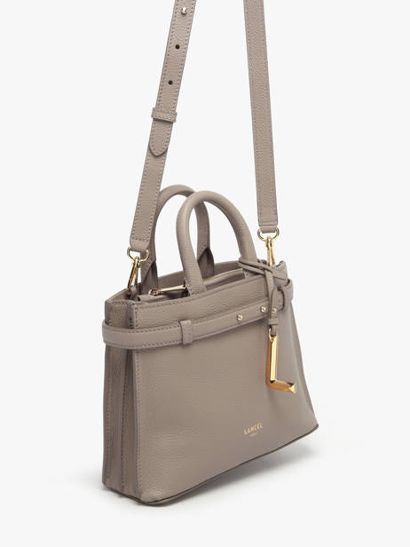 Shoulder Bag Faubourg Leather Lancel Gray faubourg A13527 other view 2