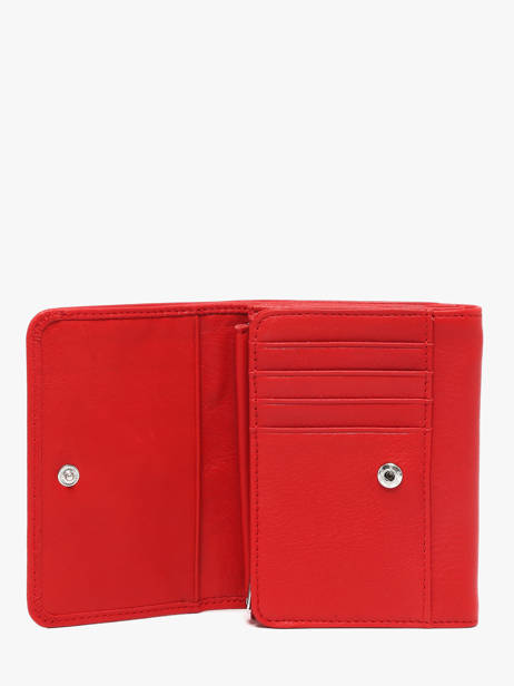 Porte-monnaie Ange Cuir Arthur & aston Rouge ange 164 vue secondaire 2