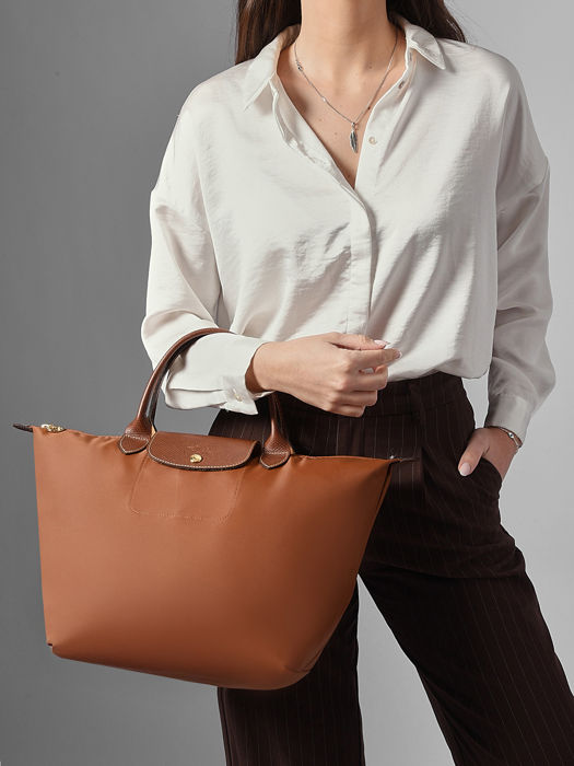 Longchamp Le pliage original Handbag Brown
