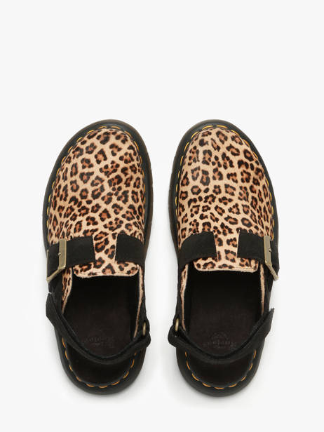 Slippers Jorge Iii In Leather Dr martens Black women 41088200 other view 8