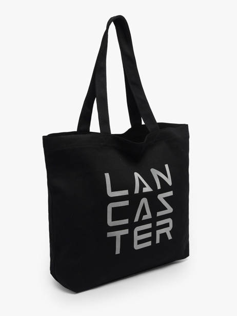 Shoulder Bag Tote Bag 3 Lines Lancaster Black tote bag 3 lines 6 other view 1