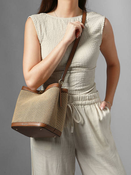 Crossbody Bag Baobab Etrier Beige baobab EBAO186M other view 2