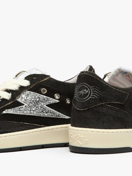 Sneakers Dany In Leather Semerdjian Black women DANY other view 2