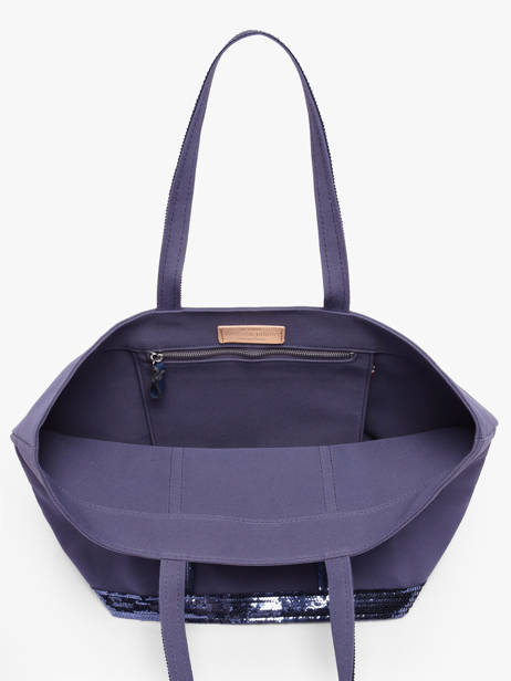 Large Le Cabas Tote Bag Sequins Vanessa bruno Violet cabas 1V40315 other view 3