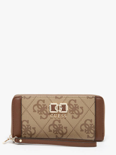 Wallet Karnilla Logo Guess Brown karnilla logo OS901146