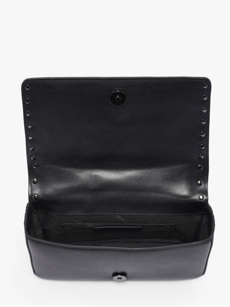 Leather K Signature Studs Crossbody Bag Karl lagerfeld Black k signature B1W30049 other view 3
