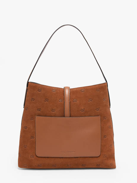 Shoulder Bag K Autograph Leather Karl lagerfeld Brown k autograph B1W30105 other view 4