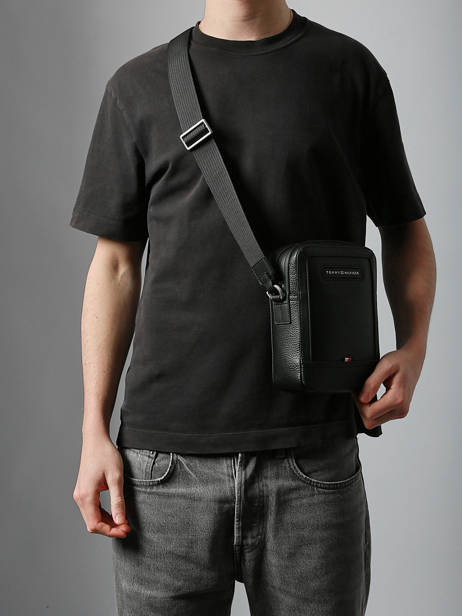 Crossbody Bag Tommy hilfiger Black central AM14011 other view 1