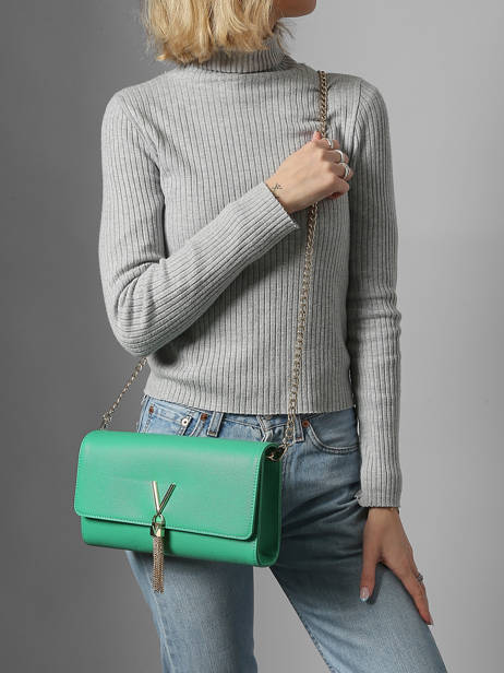 Crossbody Bag Divina Valentino Green divina VBS1R401 other view 1