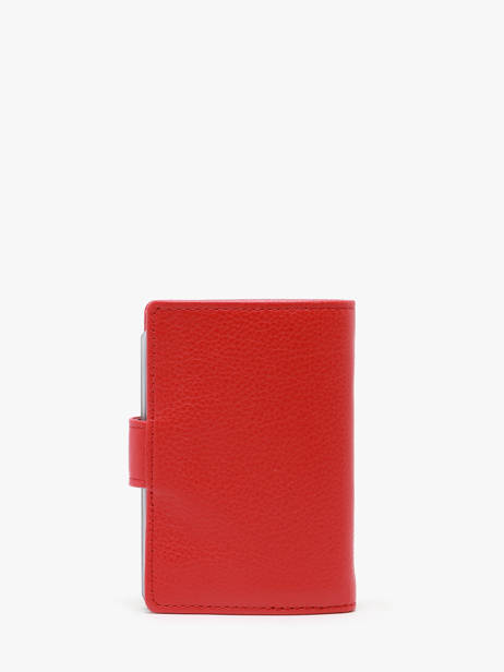 Card Holder Confort Leather Hexagona Red confort 467254 other view 2