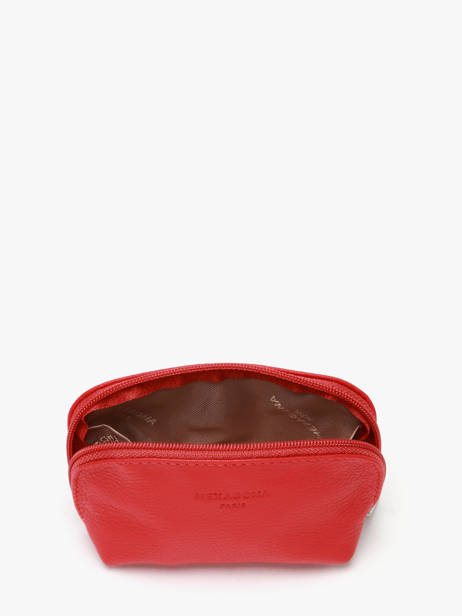 Coin Purse Confort Leather Hexagona Red confort 467389 other view 1