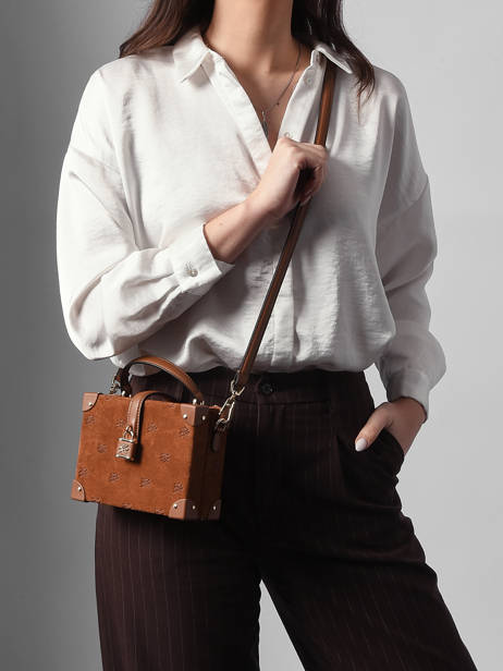 Crossbody Bag K Autograph Leather Karl lagerfeld Brown k autograph B1W30266 other view 1