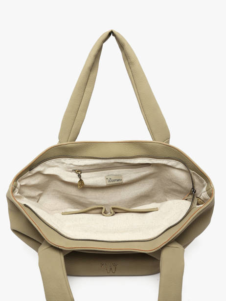 Shoulder Bag Woomen Green camomille pearl WCAE07 other view 3