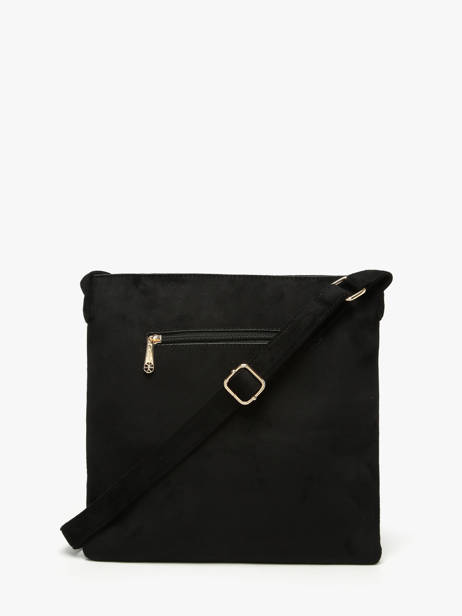 Shoulder Bag Velvet Studs Miniprix Black velvet studs JC53004 other view 3